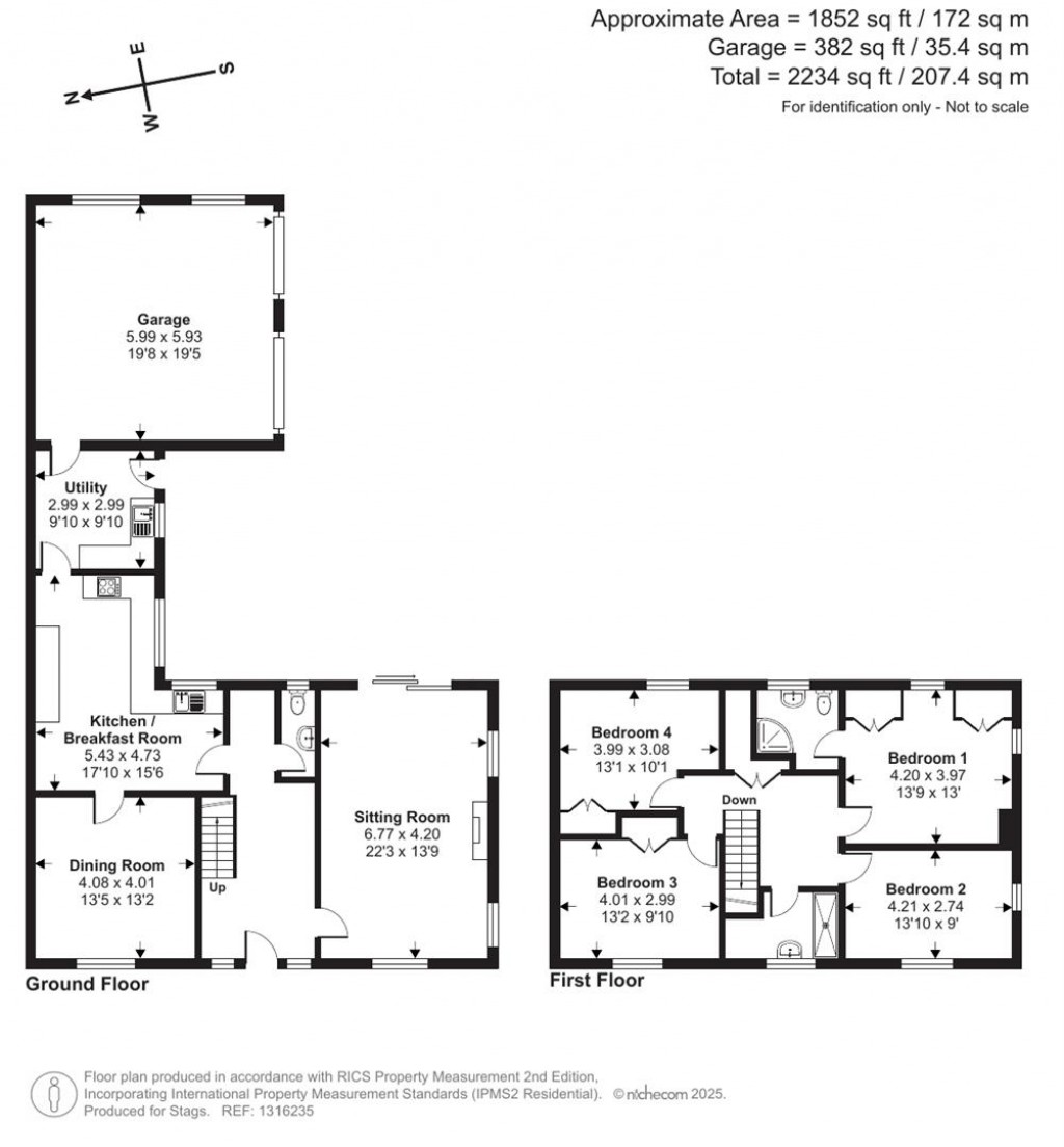 Floorplans For Over Stratton, South Petherton