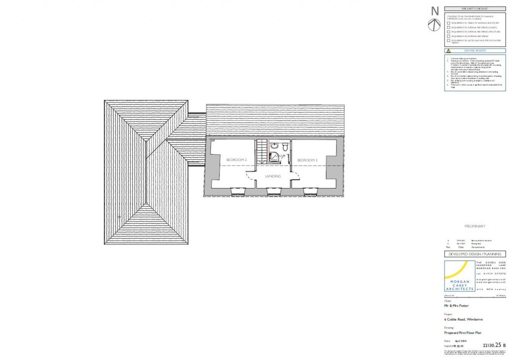 Floorplans For Cobbs Road, Wimborne