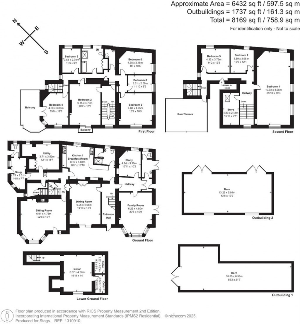 Floorplans For 77 Old Exeter Street, Chudleigh, Newton Abbot