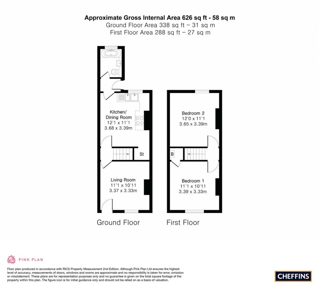 Floorplans For Newmarket Road, Cambridge
