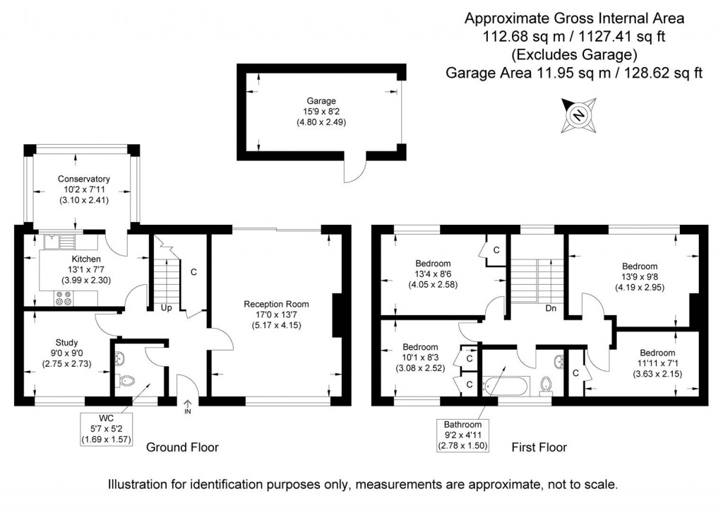 Floorplans For Kingfisher Walk, Linton, Cambridge