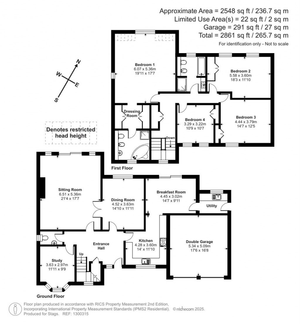 Floorplans For Kingsholme, Colyford, Colyton