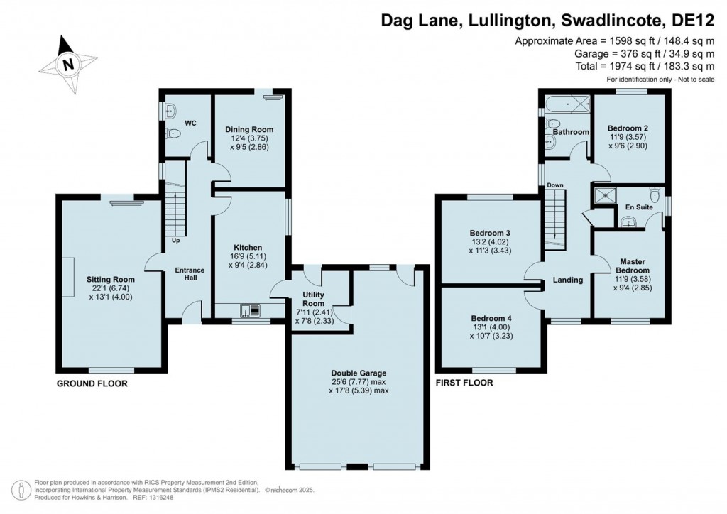 Floorplans For Dag Lane, Lullington, DE12