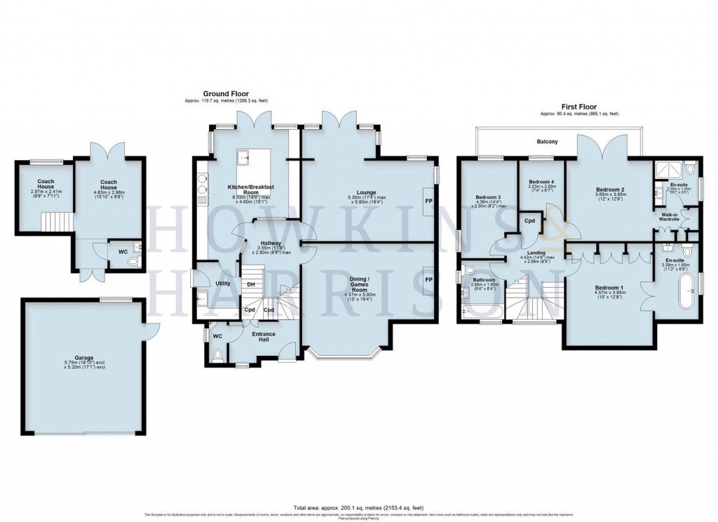 Floorplans For Ashby Road, Woodville, DE11