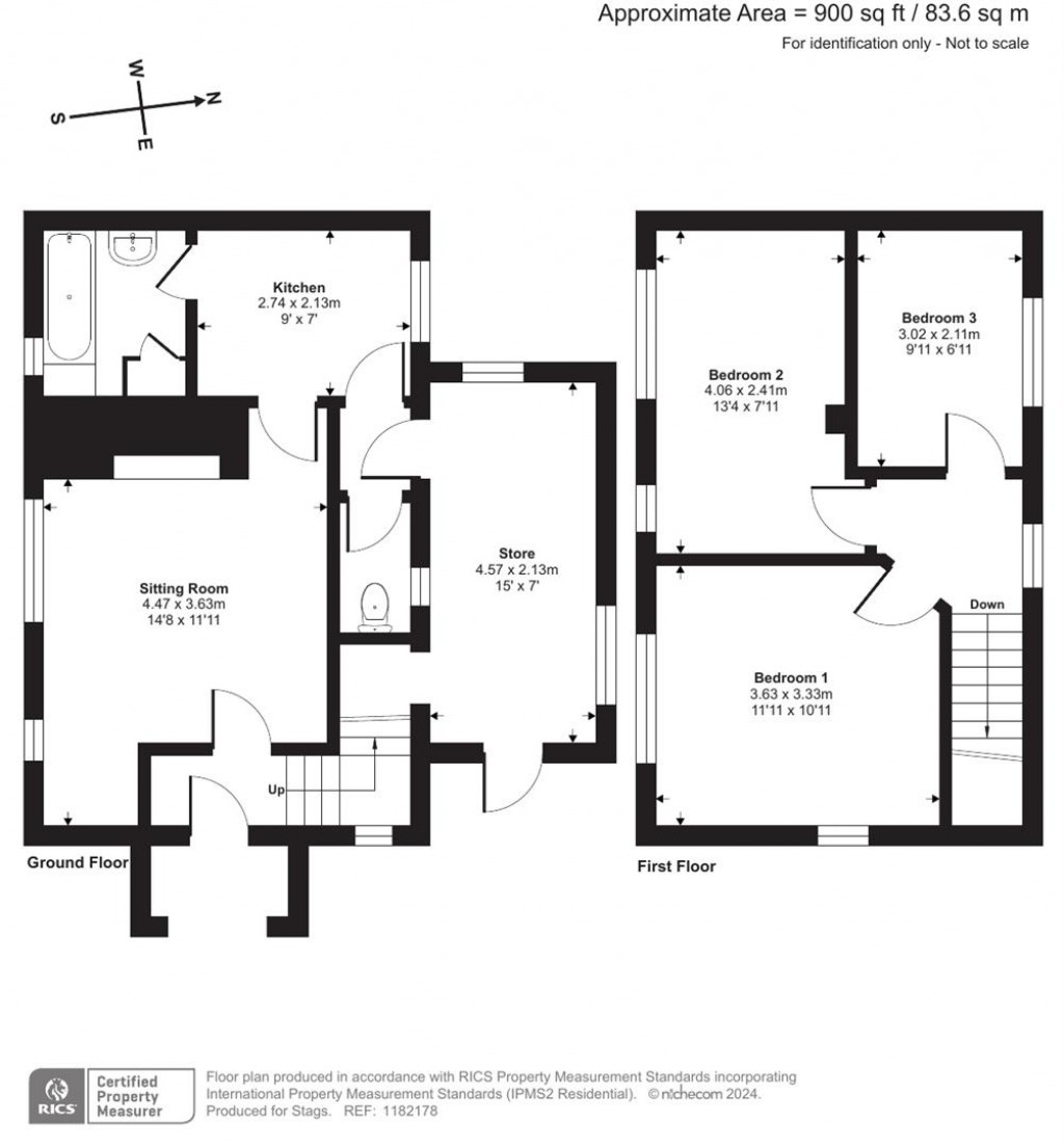 Floorplans For Broadwoodkelly, Winkleigh
