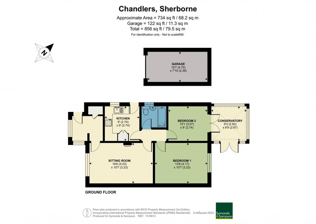 Floorplans For Chandlers, Sherborne, Dorset