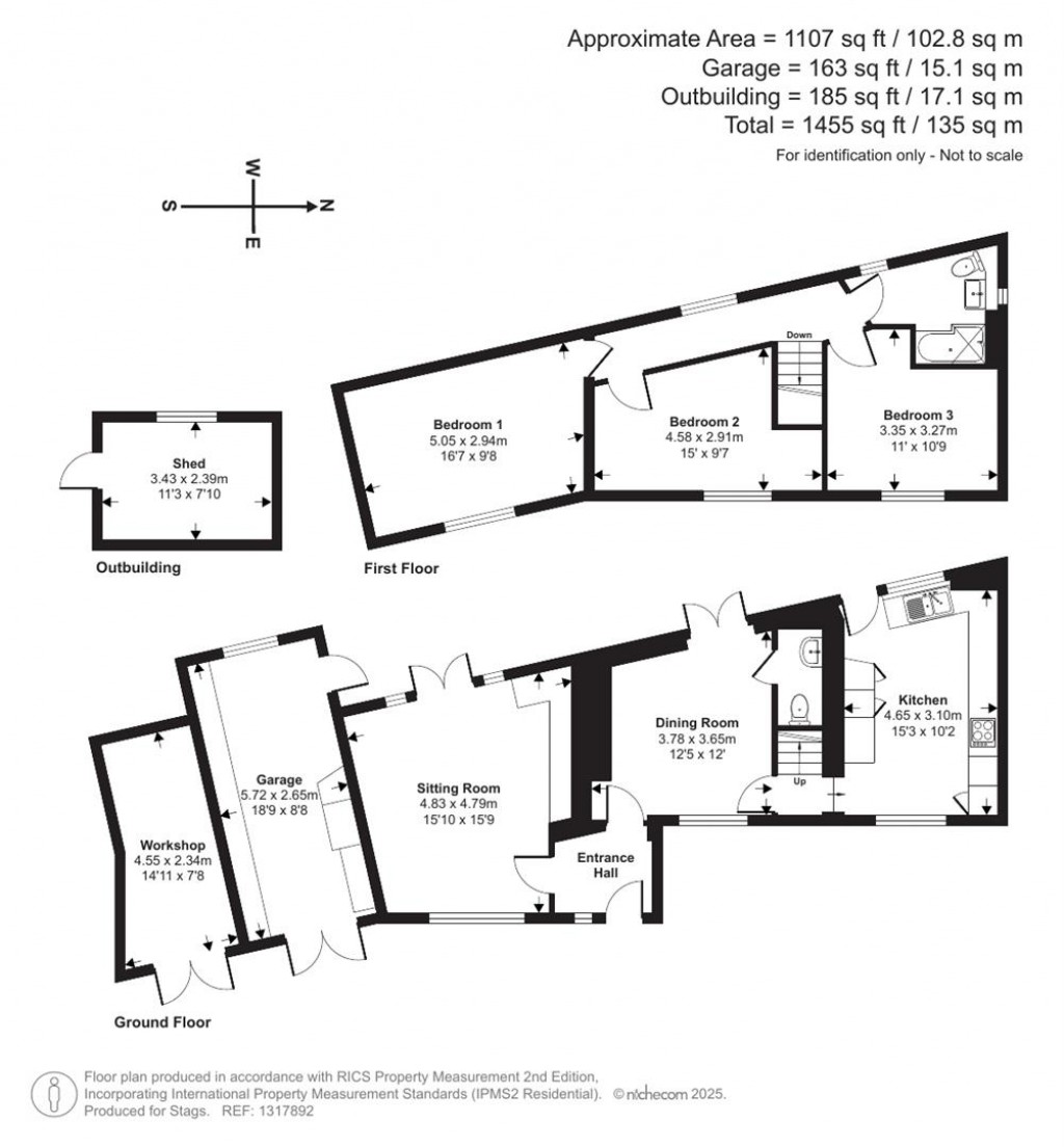 Floorplans For Blagdon Hill, Taunton
