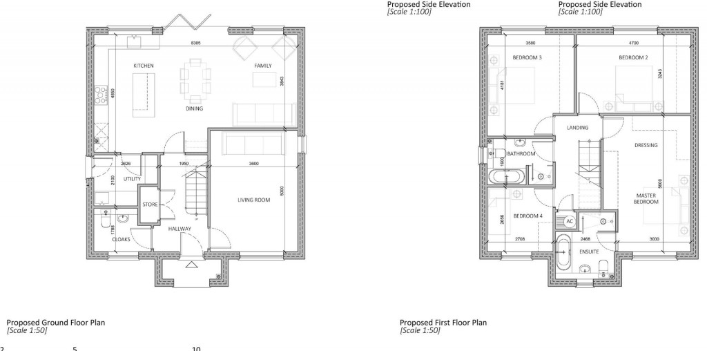 Floorplans For Jean Street, Baddesley Ensor,CV11