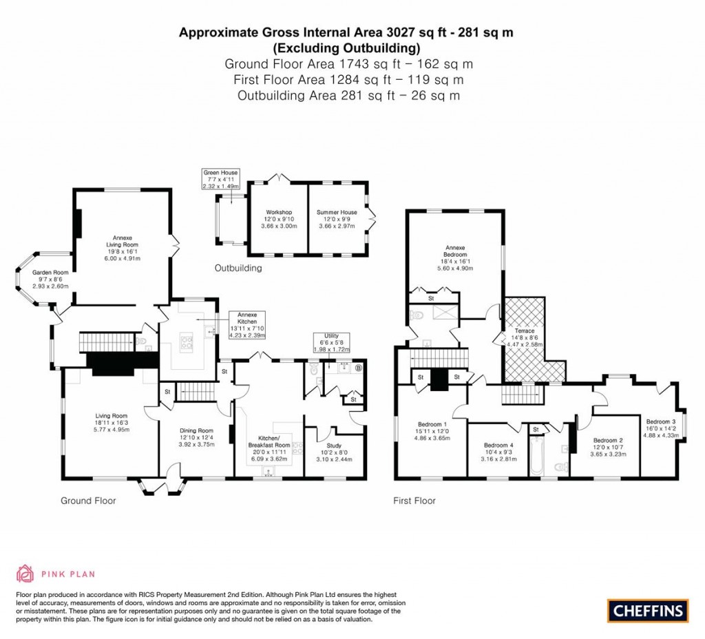 Floorplans For Holbrook Road, Cambridge