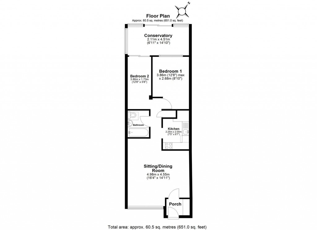 Floorplans For Cumber Close, Malborough, Kingsbridge