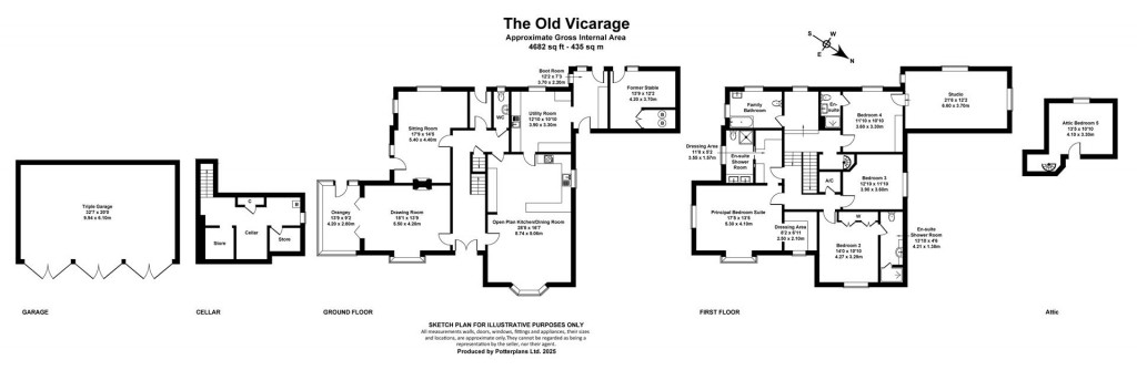 Floorplans For Watergate Road, Newport, Isle of Wight