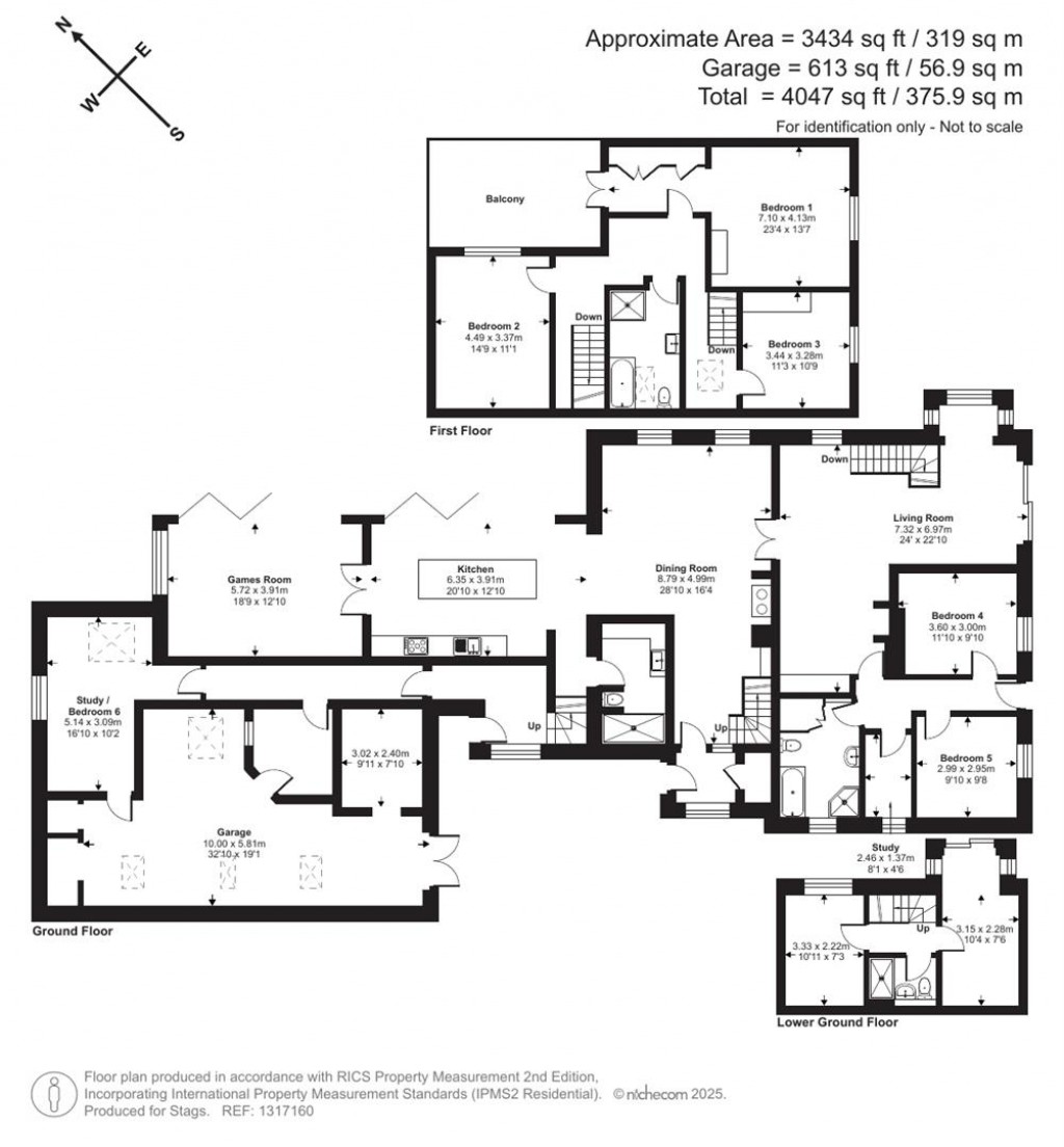 Floorplans For Crackington Haven, Bude