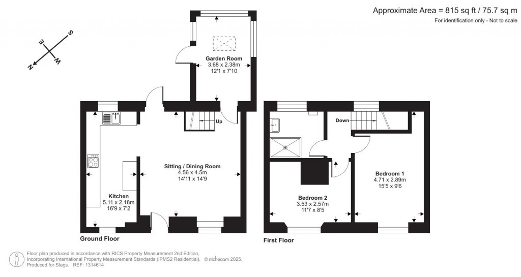Floorplans For Longmeadow Road, Lympstone, Exmouth