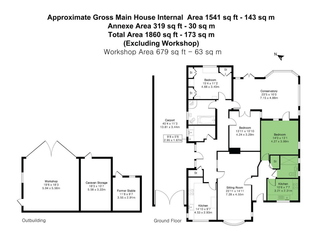 Floorplans For Fairfield Road, Market Harborough