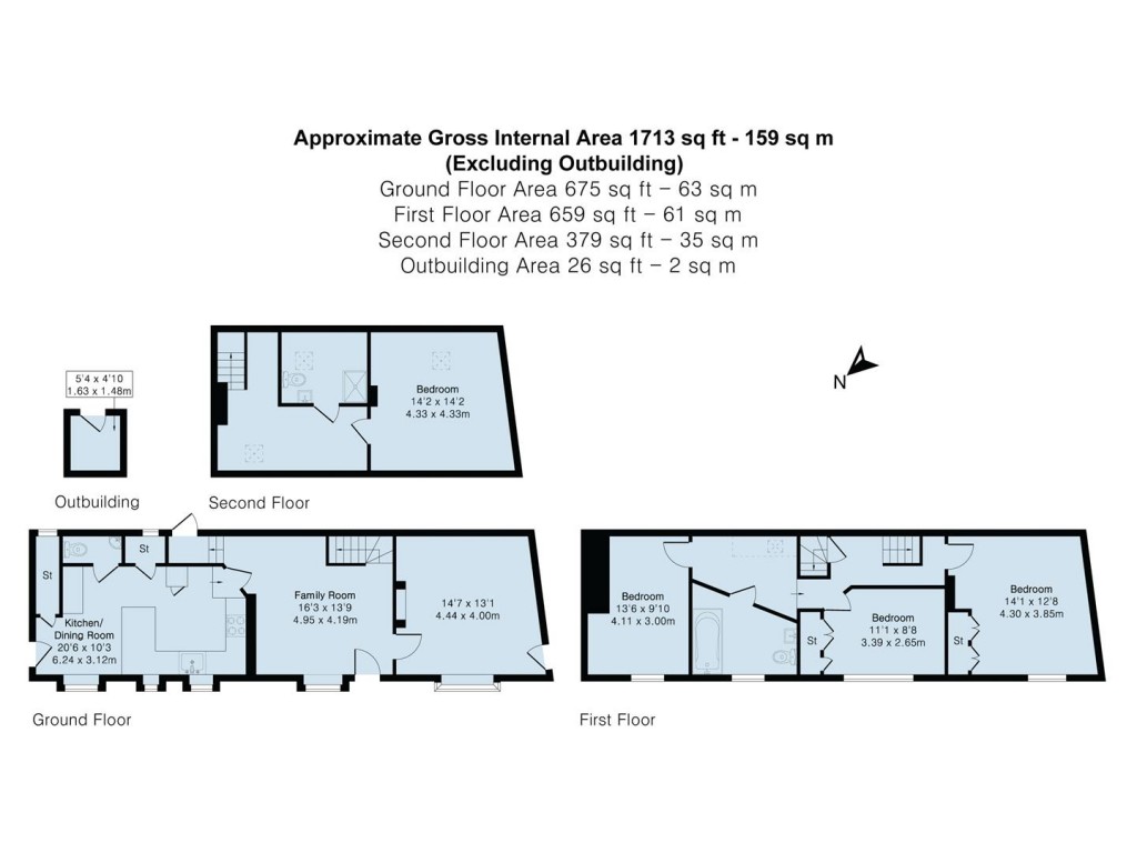 Floorplans For Main Street, Badby, Daventry, NN11