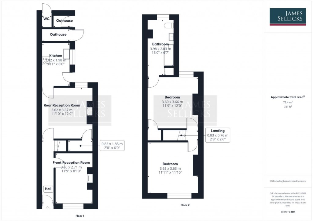 Floorplans For St. Leonards Road, Clarendon Park, Leicester