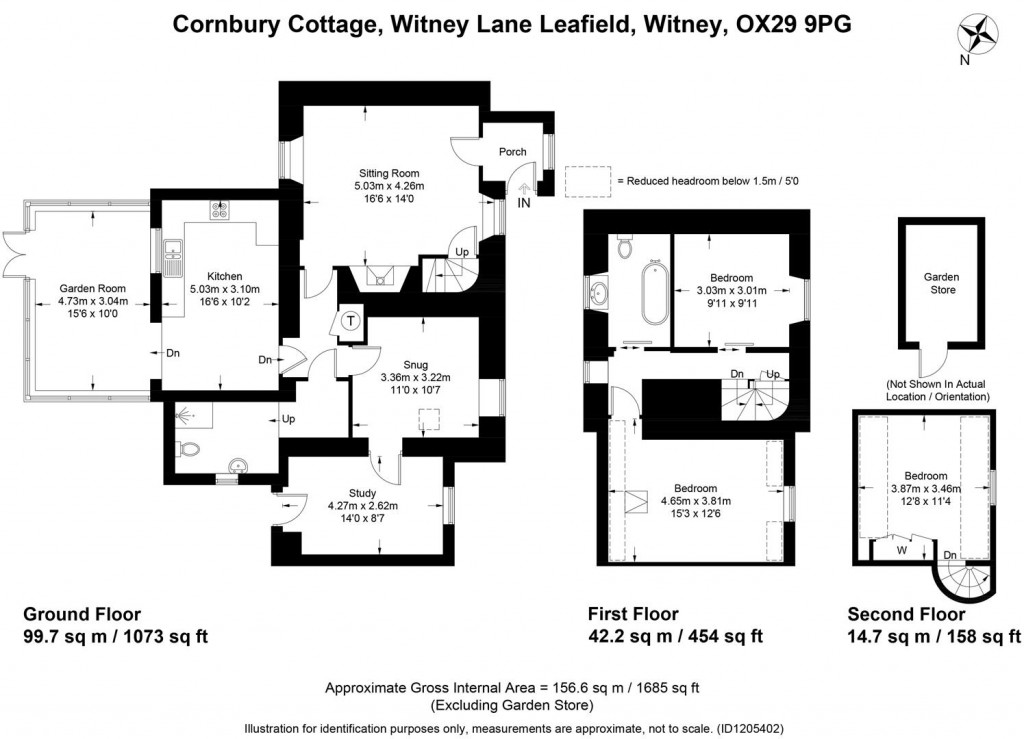 Floorplans For Leafield, Oxfordshire