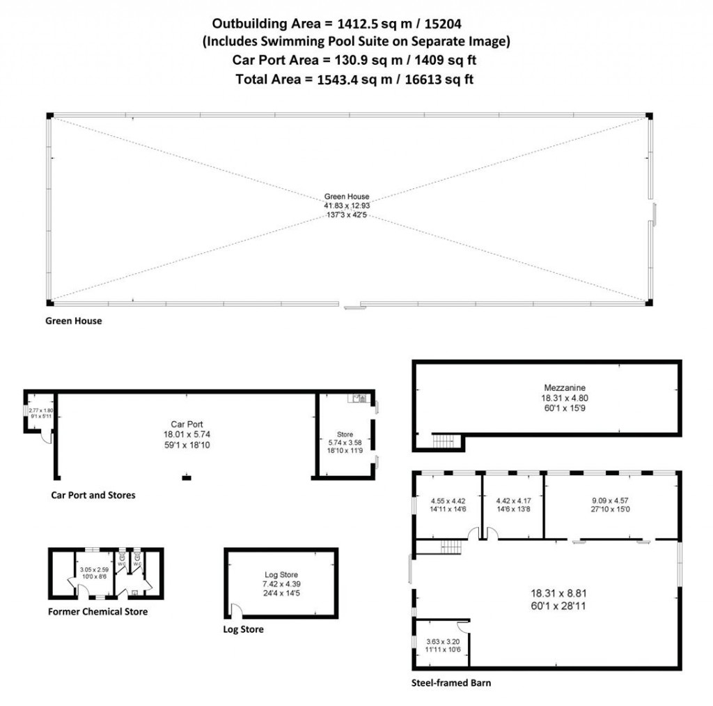 Floorplans For Hewton, Weir Quay, West Devon