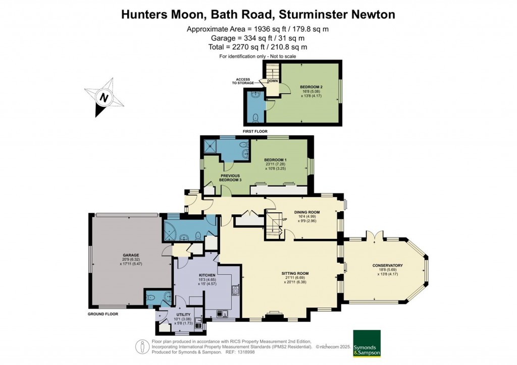 Floorplans For Bath Road, Sturminster Newton