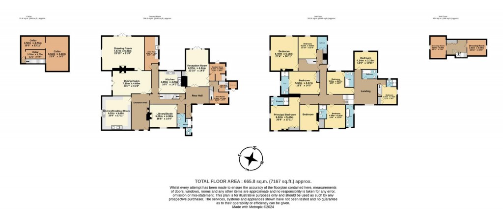 Floorplans For Bettiscombe, Bridport
