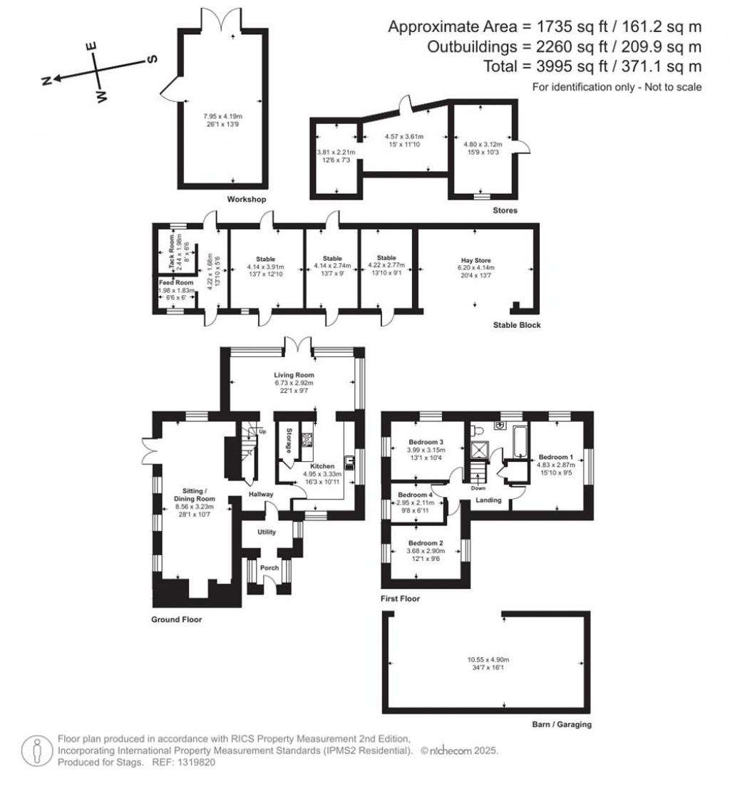 Floorplans For Hallew, St Austell