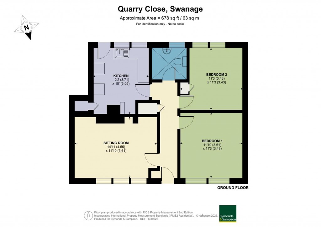 Floorplans For Quarry Close, Swanage
