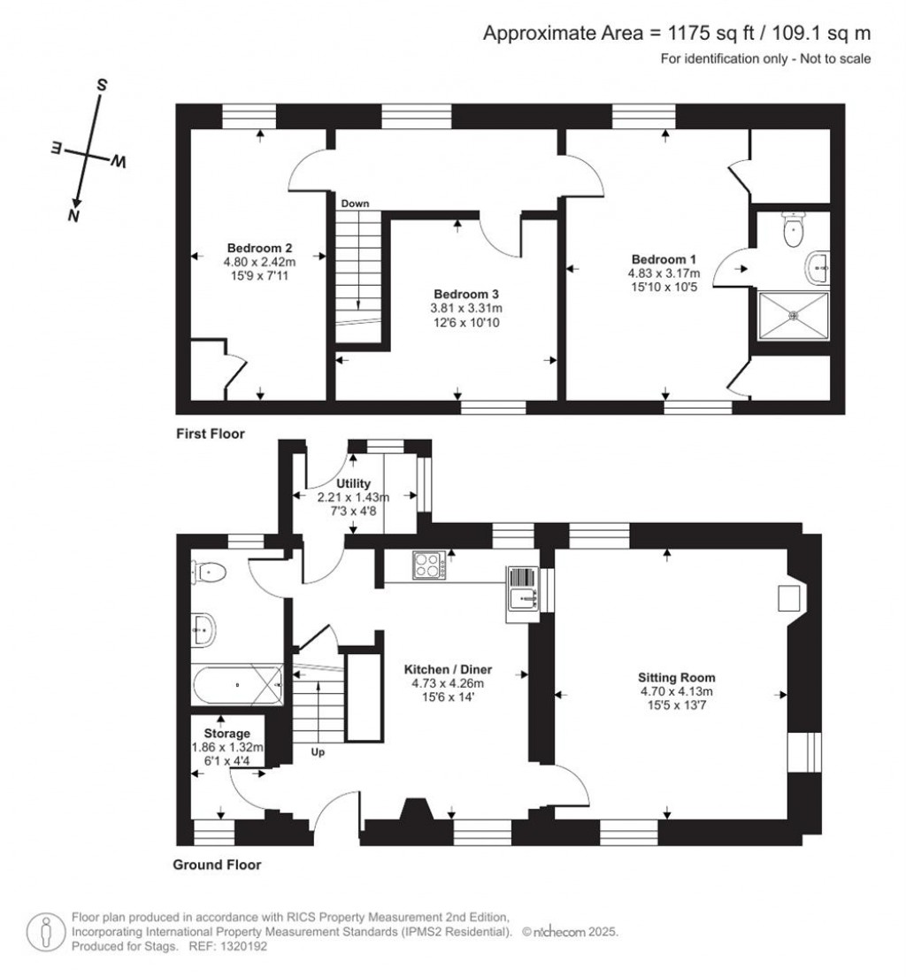 Floorplans For Knowle, Crediton