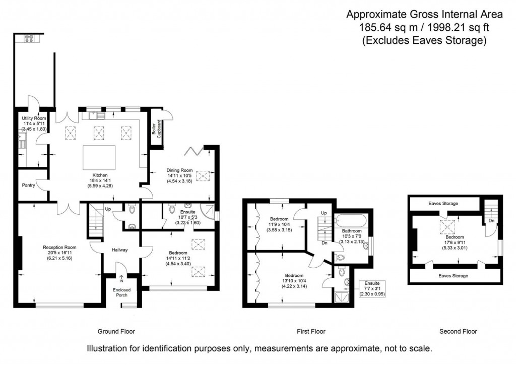 Floorplans For Lower Cottages, Brent Pelham, Buntingford