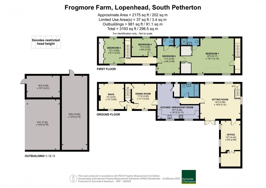 Floorplans For Lopenhead, South Petherton