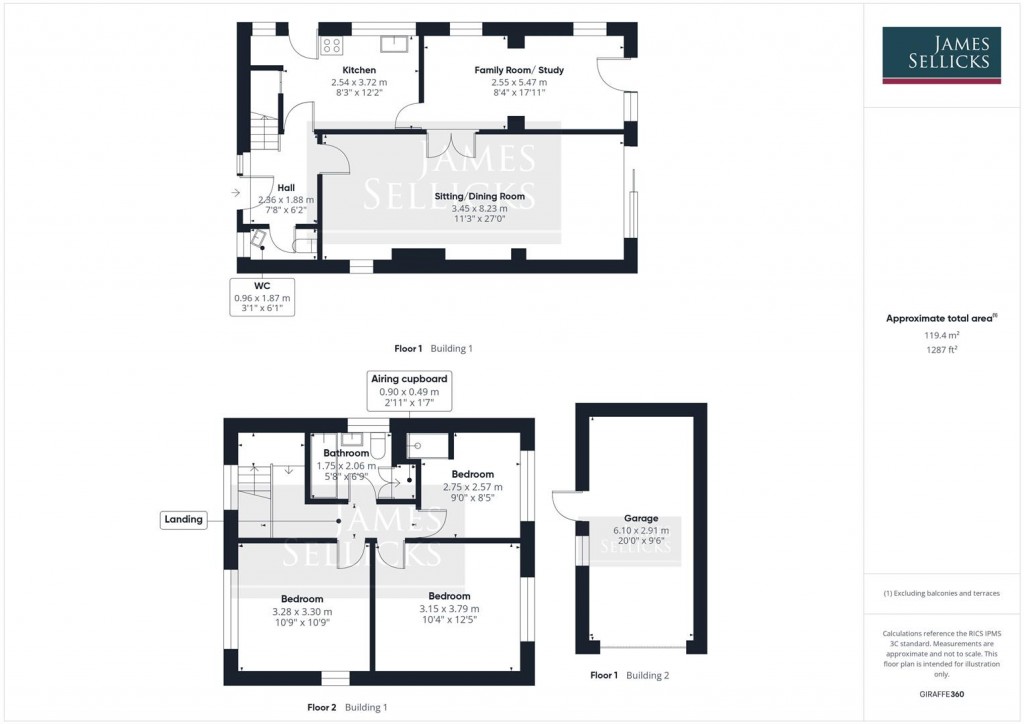 Floorplans For Fairway, Market Harborough