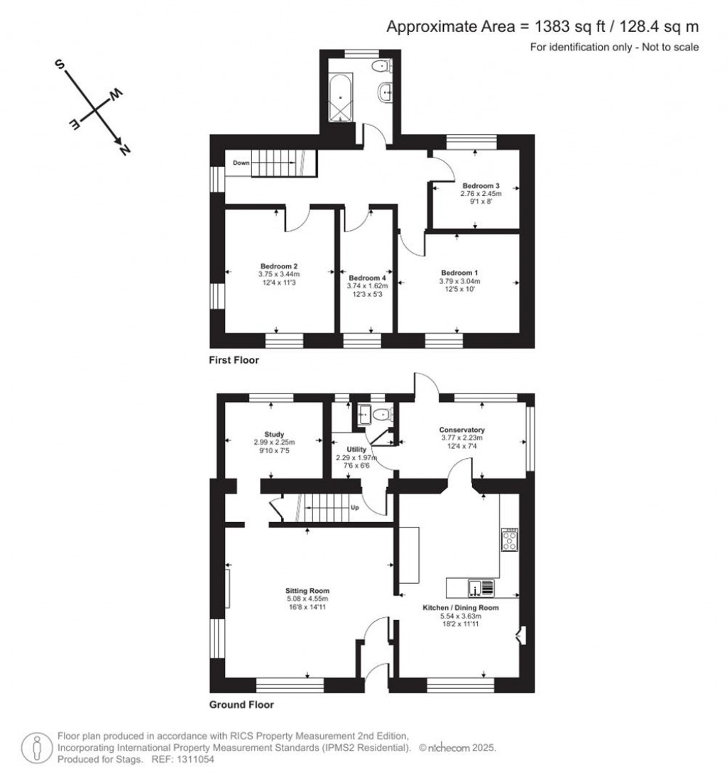 Floorplans For Dunsford Road, Exeter