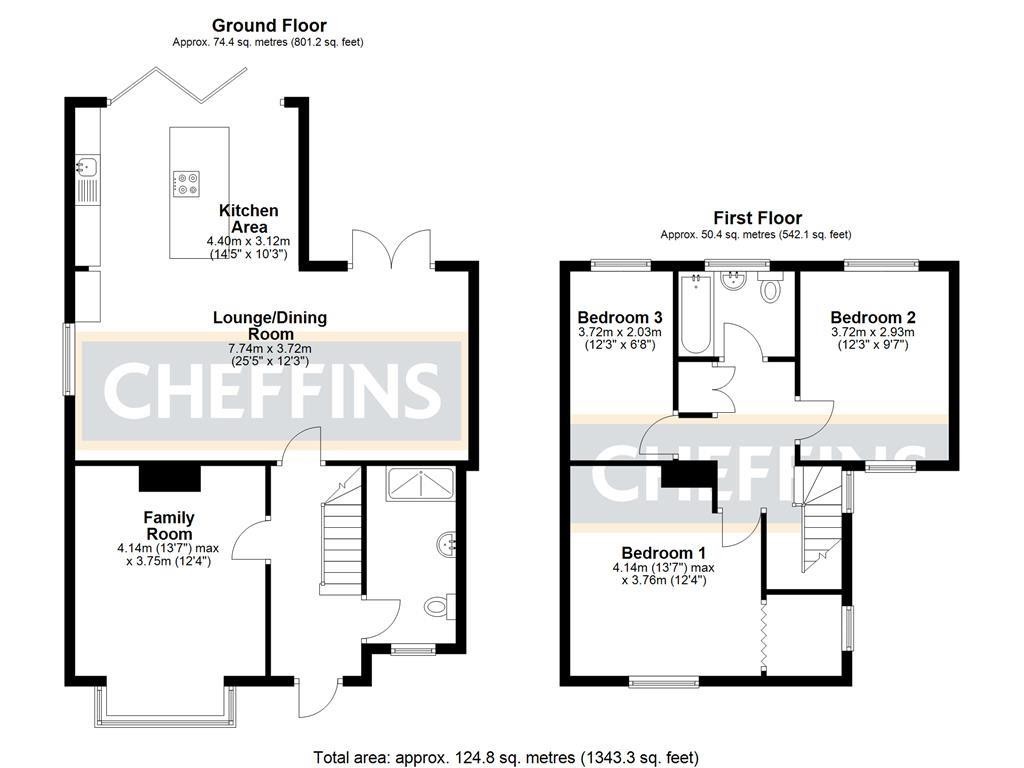 Floorplans For Cambridge Road, Ely