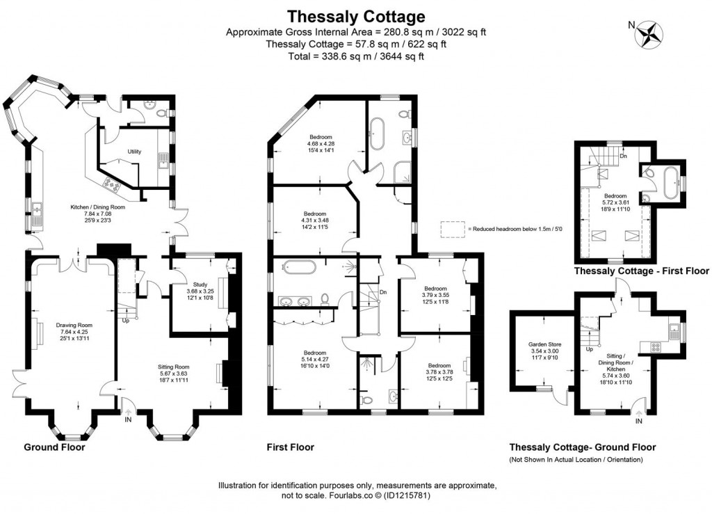 Floorplans For Stratton, Nr Cirencester