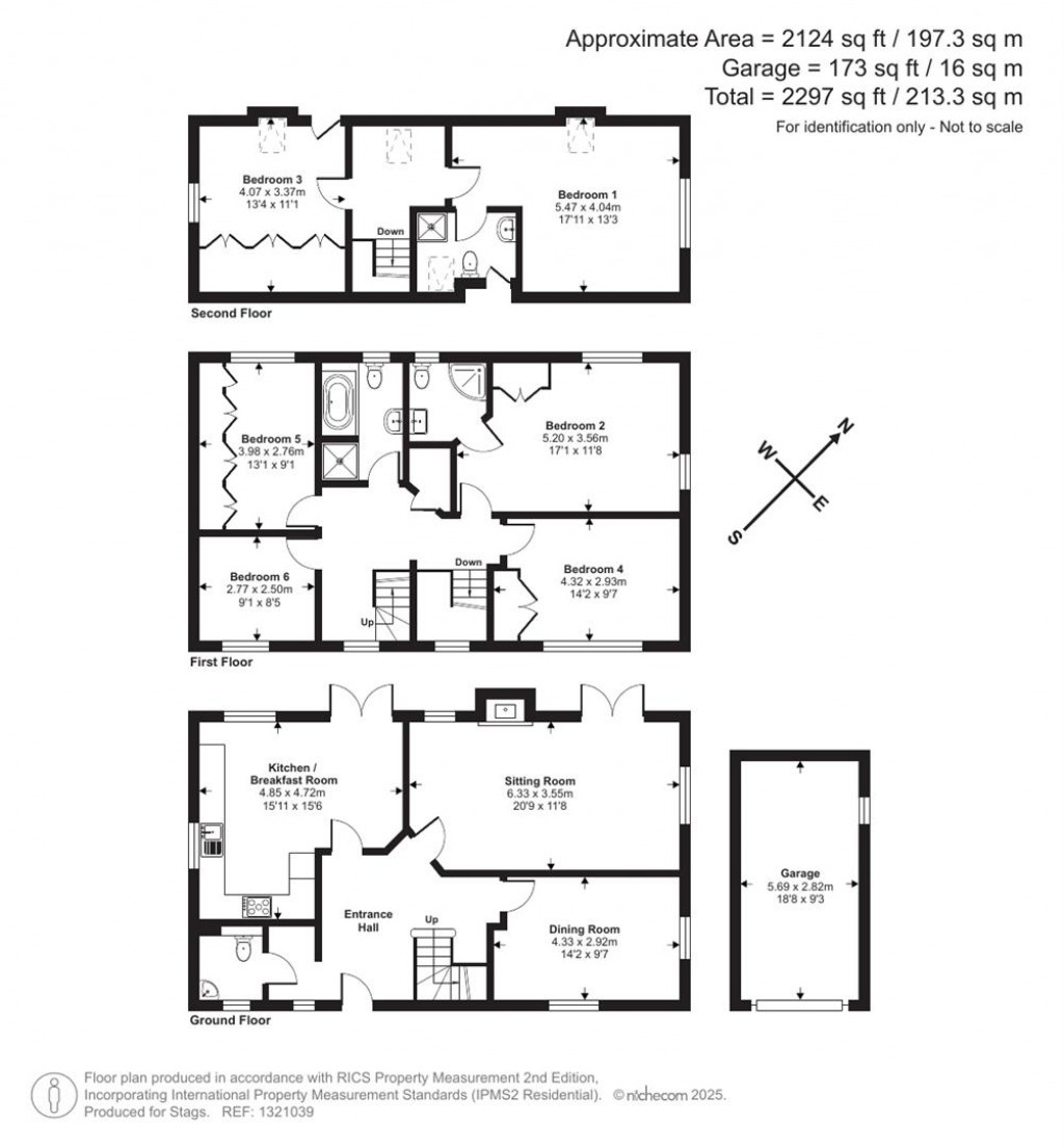 Floorplans For Meadows Edge, Cheriton Bishop, Exeter