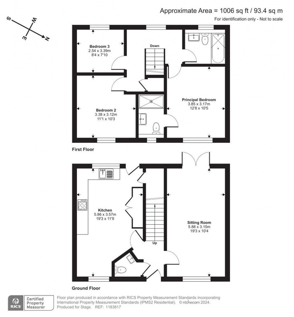 Floorplans For Lower Greenfield, Hemyock, Cullompton