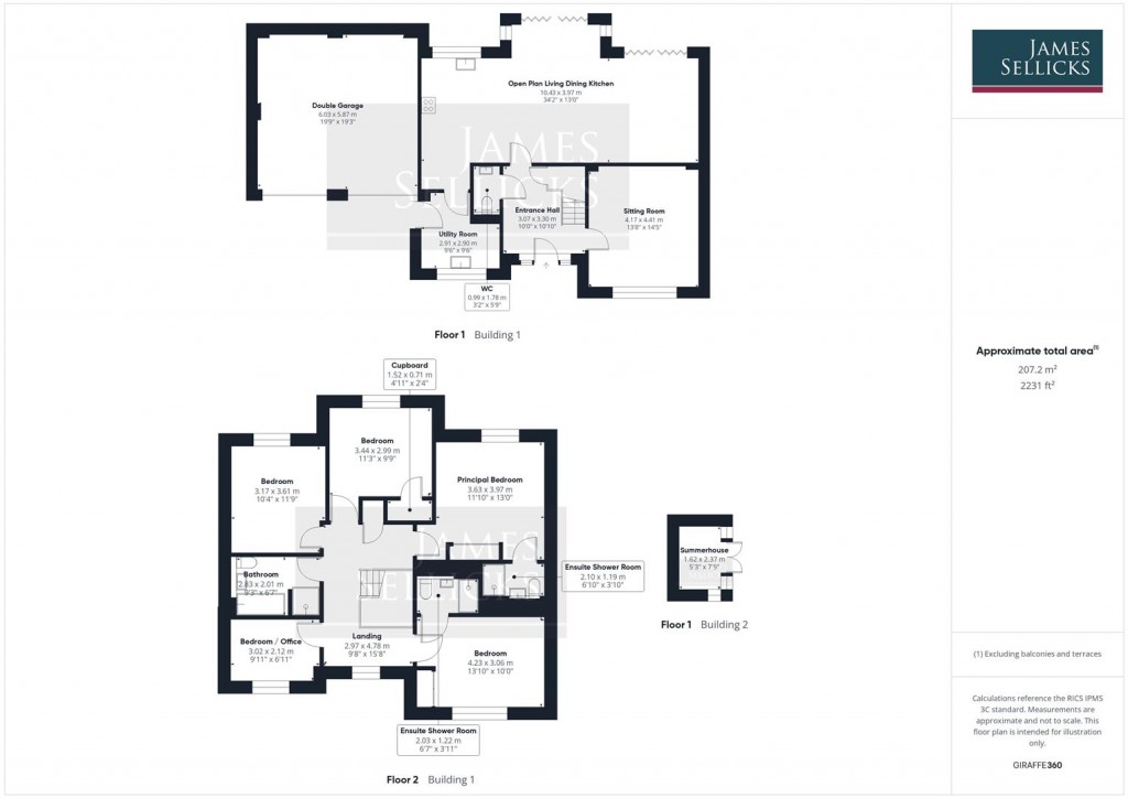 Floorplans For Browns Meadow, Welford, Northamptonshire