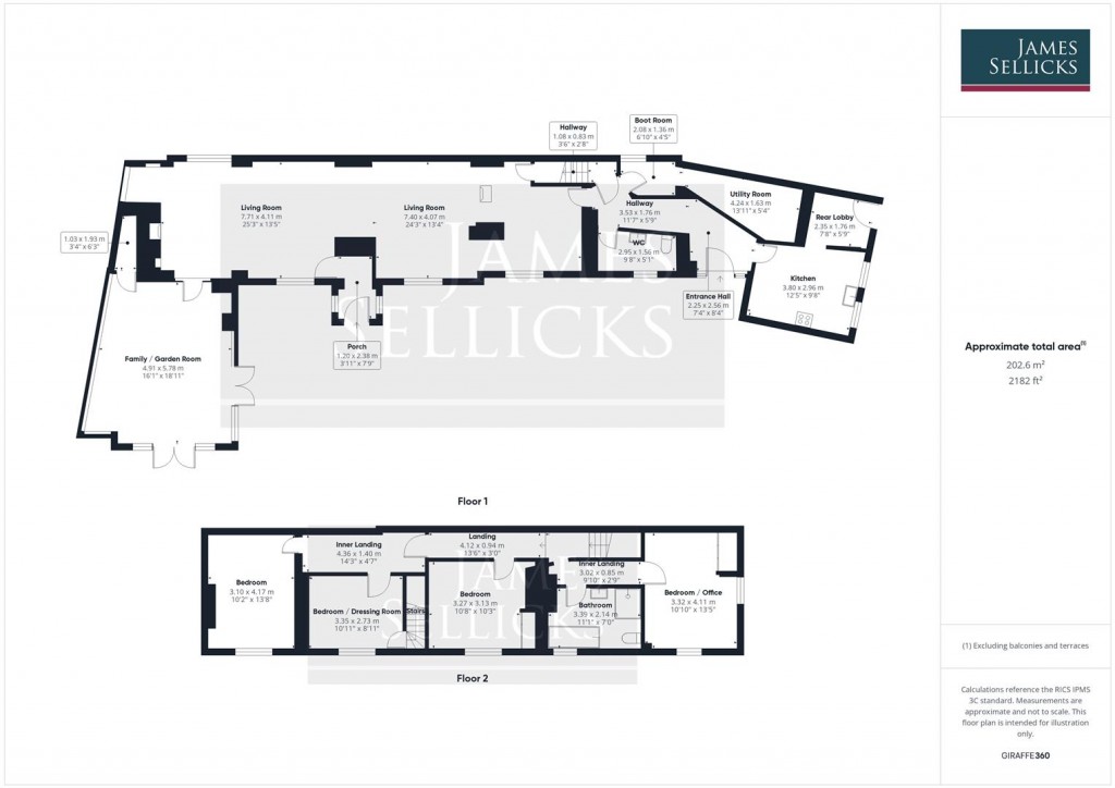Floorplans For Main Street, Theddingworth, Lutterworth