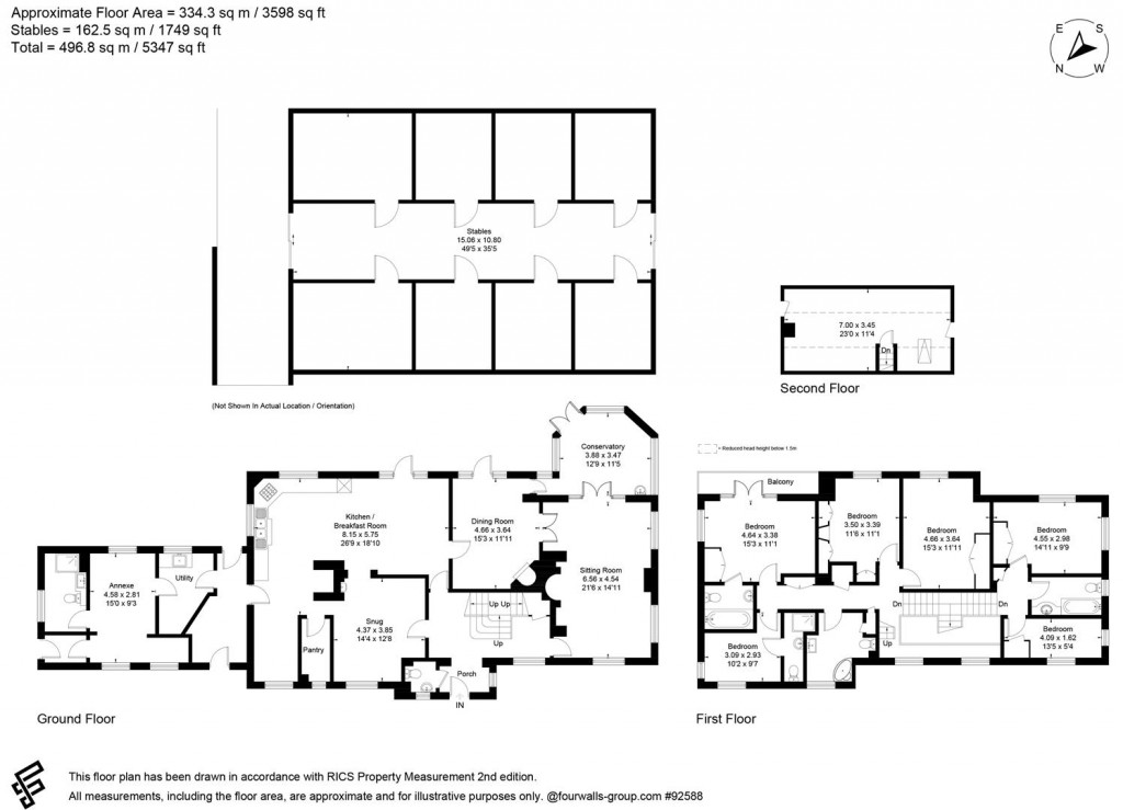 Floorplans For Great Rollright, Oxfordshire