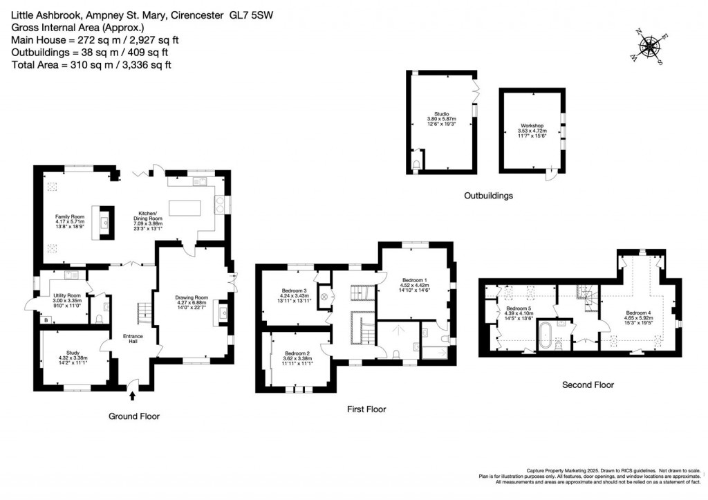 Floorplans For Ampney St. Mary