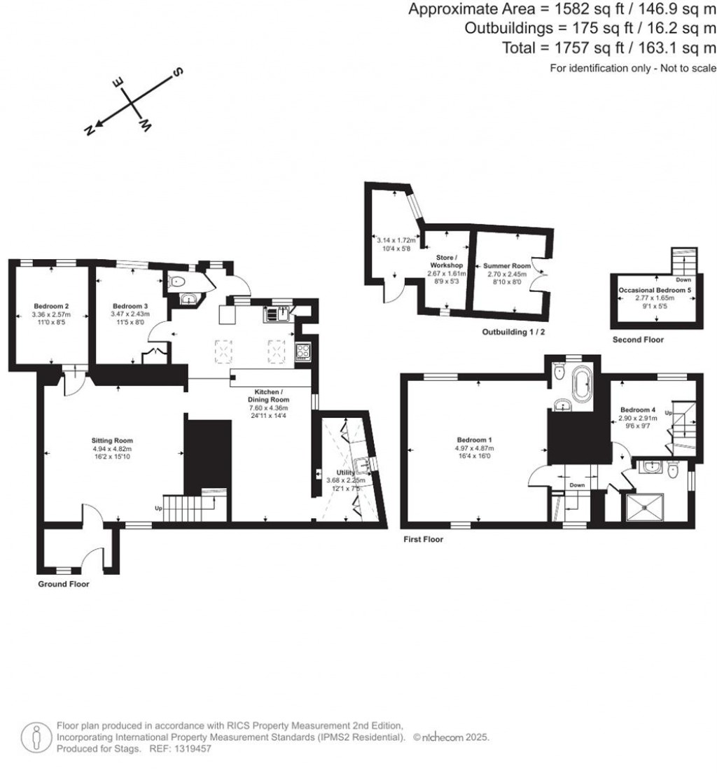 Floorplans For Westleigh, near Instow
