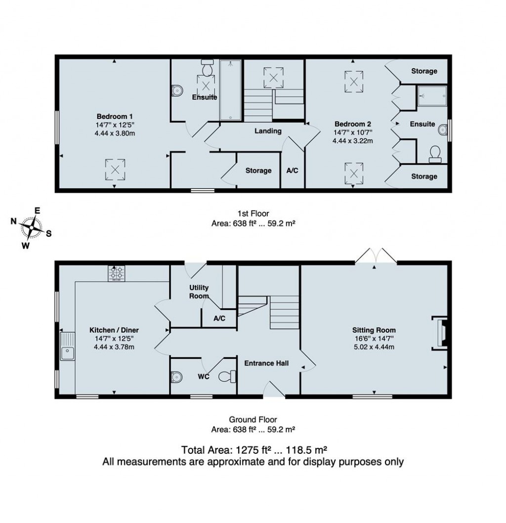 Floorplans For Arnolds Lane, Maxstoke, B46