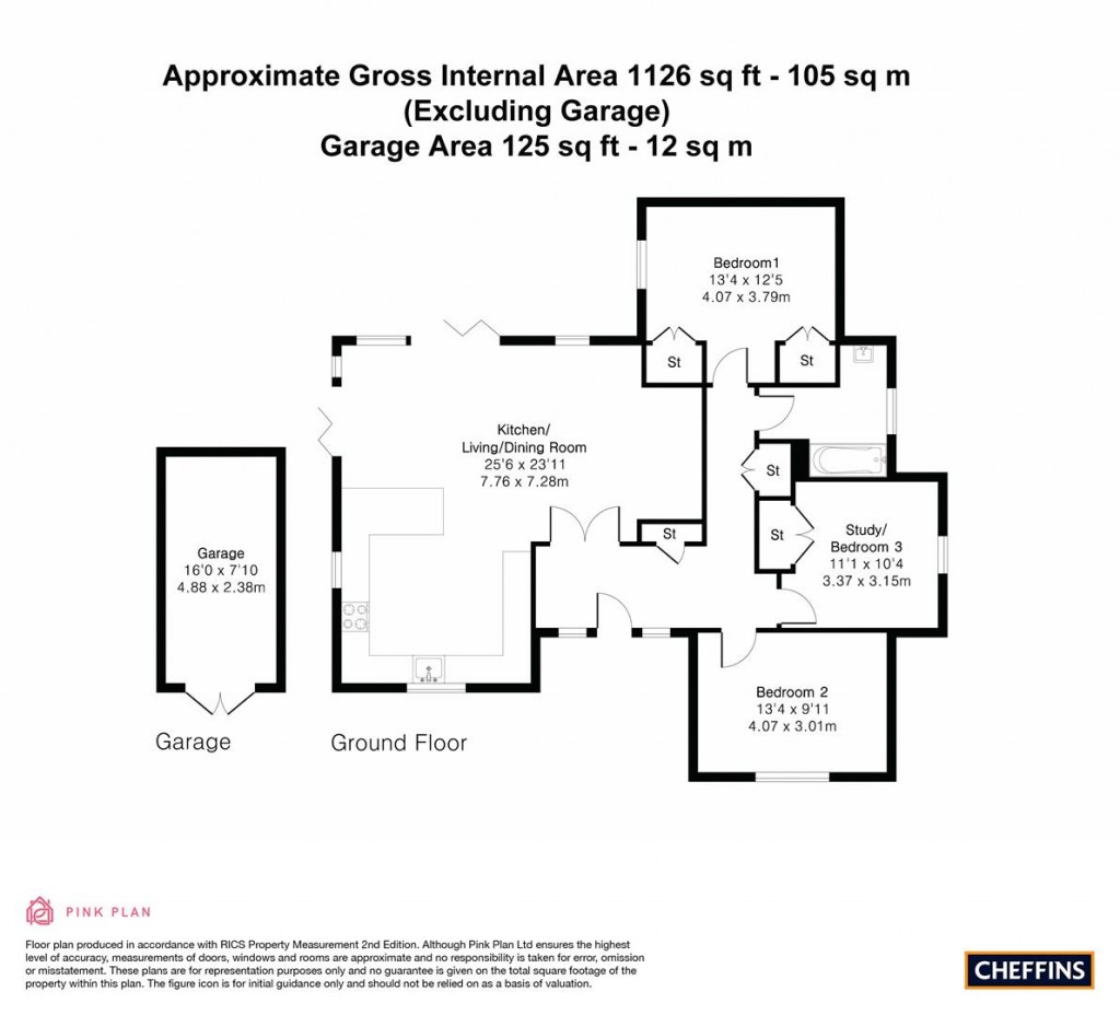 Floorplans For Trinity Close, Fordham