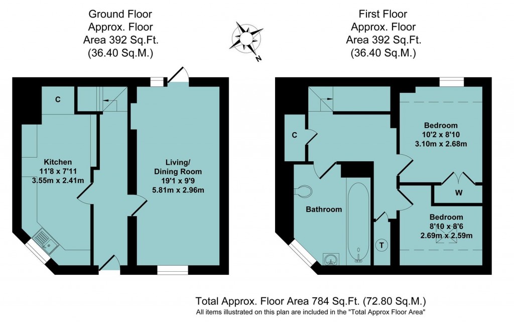 Floorplans For School End, Aynho