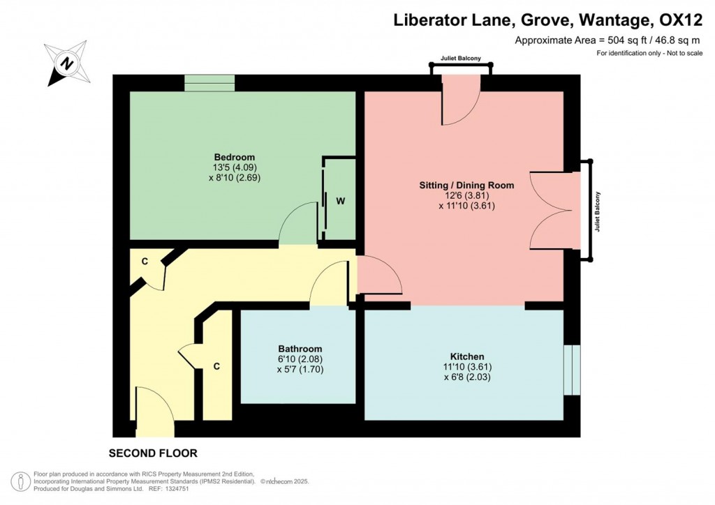 Floorplans For Arnold Way, Liberator Lane, Grove, Wantage