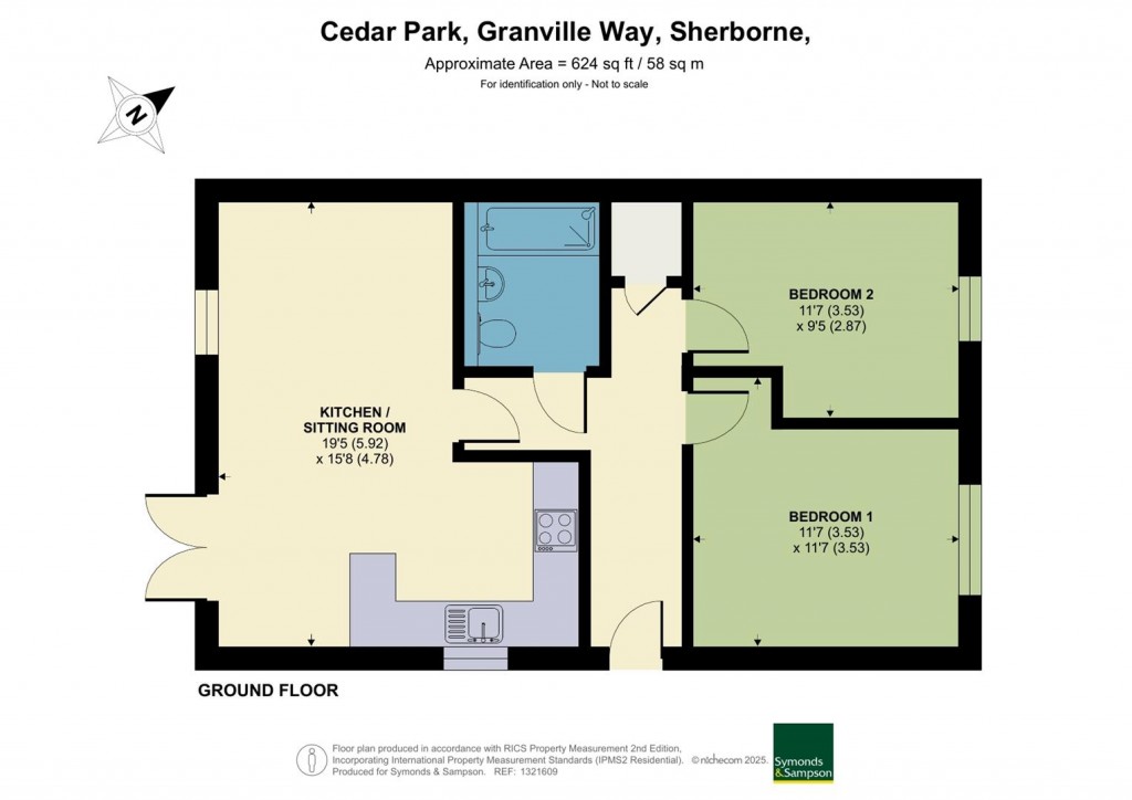 Floorplans For Granville Way, Sherborne