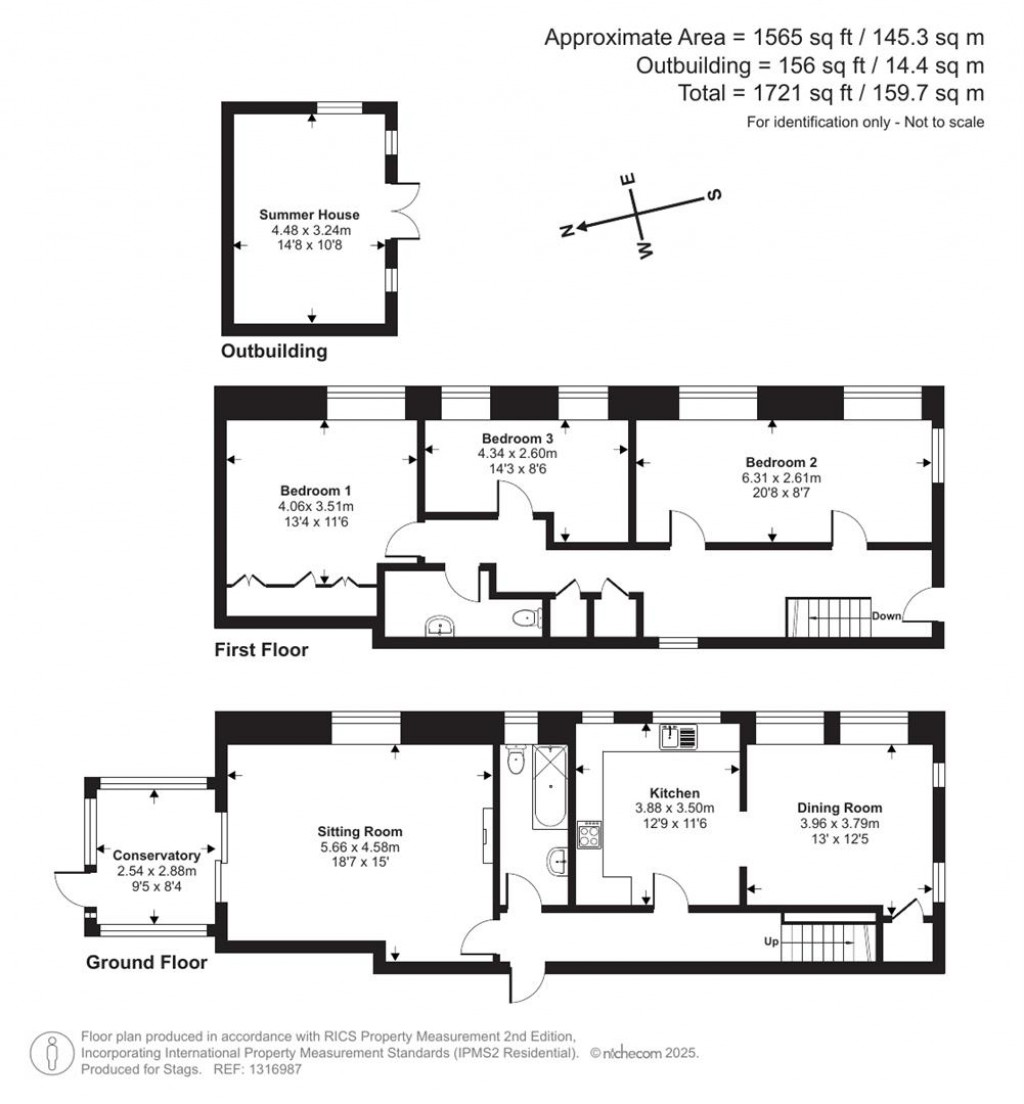 Floorplans For Dray Road, Higher Odcombe, Yeovil