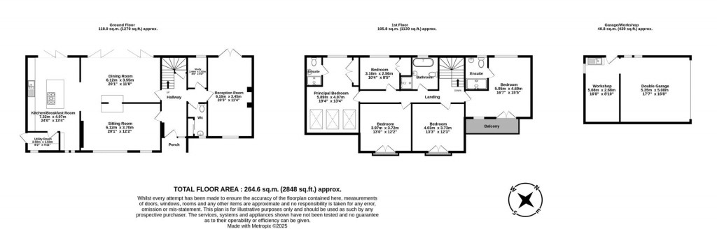 Floorplans For 2 Longmeadow, Clyst St. Mary, Exeter