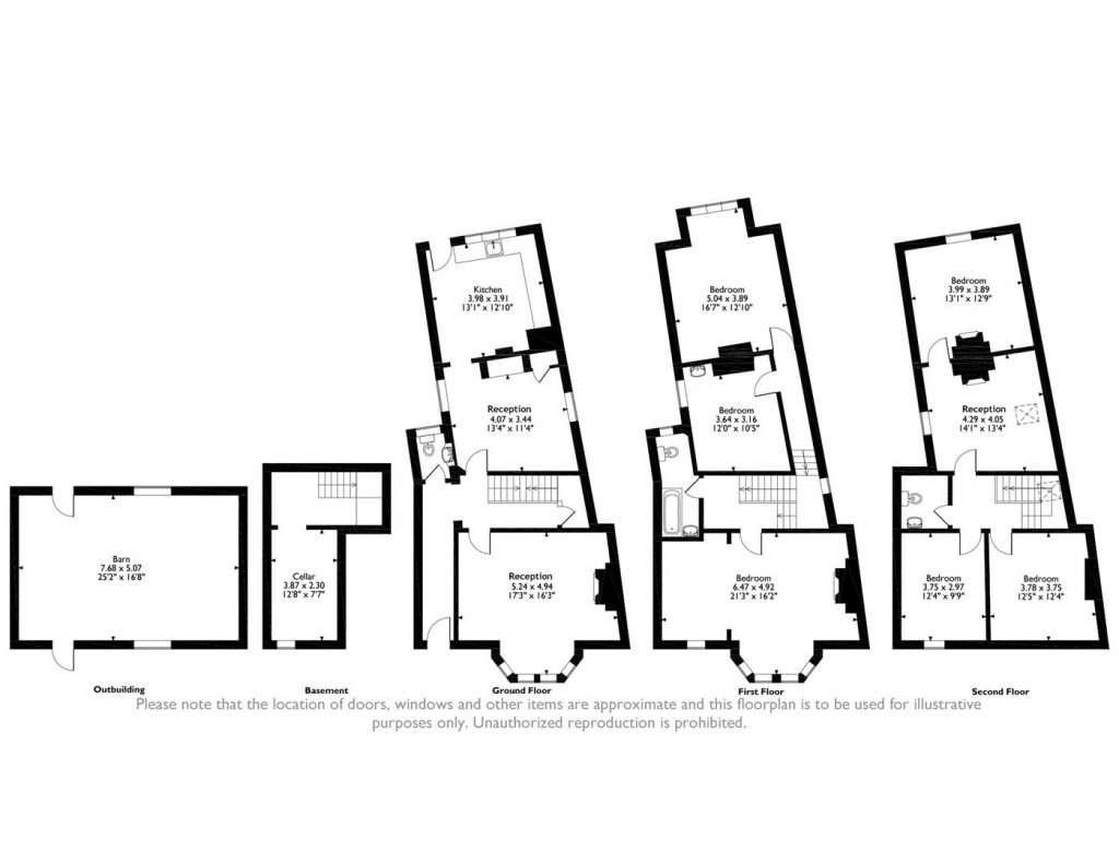 Floorplans For High Street West, Uppingham, Rutland