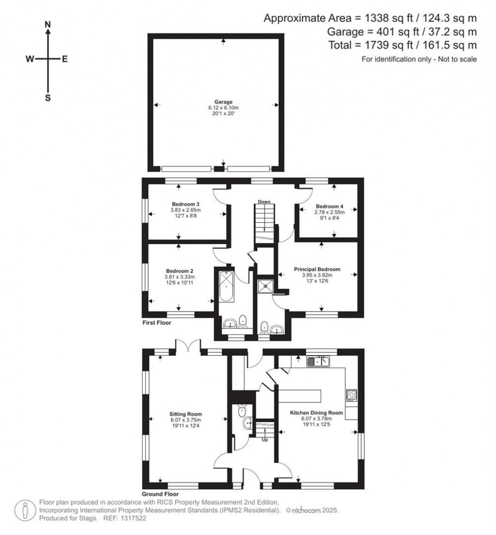 Floorplans For Bean Close, Hemyock