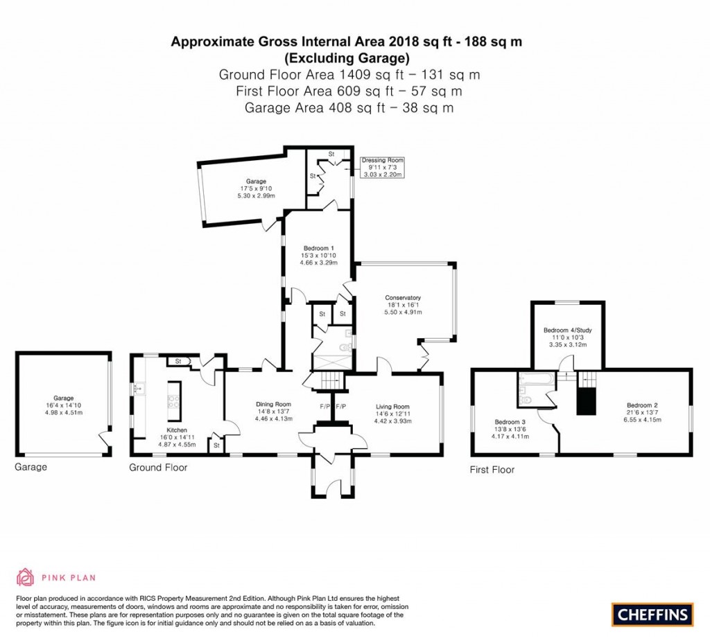 Floorplans For High Street, Barton